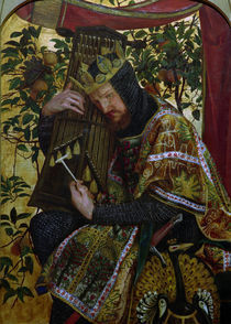 D.G.Rossetti, David als Koenig von klassik art
