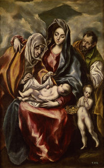El Greco, Heilige Familie by klassik-art