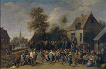 D.Teniers d.J., Bauernfest by klassik art