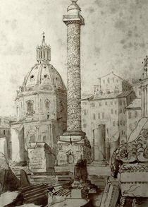 Rom, Trajanssaeule / Zng.v.Turner von klassik-art