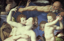 A.Bronzino, Allegorie mit Venus, Ausschn by klassik art