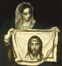 El Greco, Hl.Veronika mit Schweisstuch by klassik art