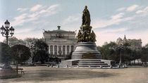 Katharina d.Gr., Denkmal St.Petersburg von klassik art
