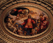 Tintoretto, Rochus in der Glorie von klassik art