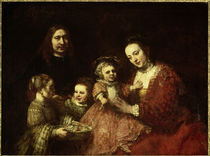 Rembrandt, Familienbildnis / 1668 by klassik-art