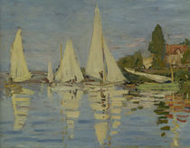C.Monet, Regates a Argenteuil (Ausschn.) von klassik-art