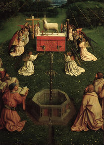 Agnus Dei /Jan v.Eyck, Genter Altar 1432 von klassik art