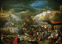 J.Brueghel d.Ae., Triumph des Todes by klassik art