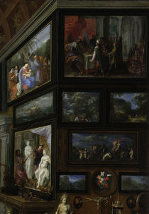 J.Brueghel d.Ae., Inneres der Linder Gal. by klassik art