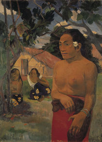 Gauguin, E Haere oe i hia by klassik art