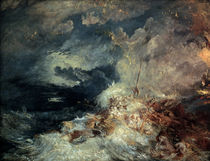 William Turner, Feuer auf See von klassik-art
