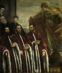 Tintoretto, Schatzmeister u.Hl.Justina by klassik-art