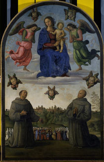 P.Perugino, Maria mit Kind u.Heiligen by klassik-art