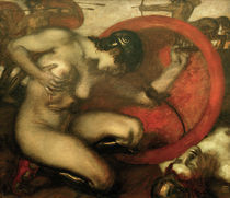 Franz von Stuck, Verwundete Amazone by klassik-art
