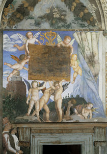 Mantua, Camera degli Sposi, Westwand von klassik art