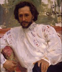 Leonid Andrejew / Gemaelde von Repin by klassik art