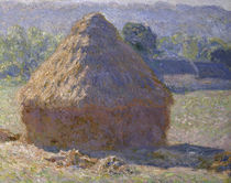 C.Monet, Heuhaufen, Spaetsommer von klassik art