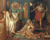 Tibull, Rueckkehr zu Delia / D.G.Rossetti von klassik art