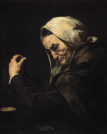 J.De Ribera, Alte Wucherin by AKG  Images