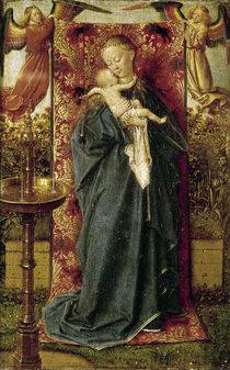 Jan van Eyck, Madonna am Brunnen von klassik art