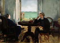 Edouard Manet, Interieur in Arcachon von klassik-art
