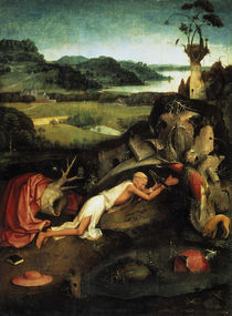 H.Bosch, Hl.Hieronymus im Gebet by klassik-art