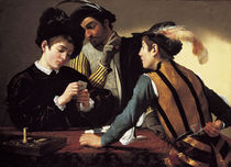 Caravaggio, Die Falschspieler von klassik-art
