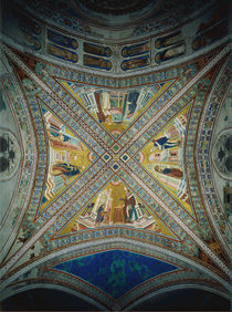 Giotto, Vier Kirchenvaeter von klassik art