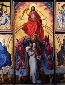 R.v.der Weyden, Christus Weltenrichter von klassik art