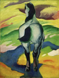 Franz Marc, Blaues Pferd II von klassik-art