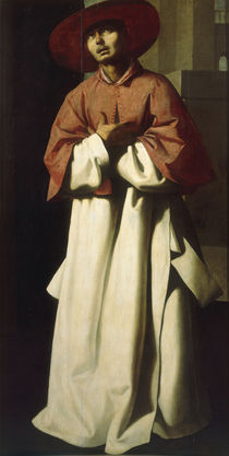 Kardinal Niccolo Albergati / Zurbaran by klassik art