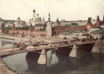Moskau, Kreml / Photochrom um 1900 by AKG  Images