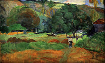 Paul Gauguin, Das kleine Tal by klassik-art