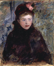 M.Cassatt, Junge Frau mit Toque von klassik art