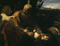 Caravaggio, Opferung Isaaks von klassik art