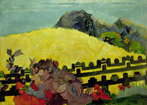 Paul Gauguin/ Parahi te marae by klassik art