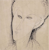 A.Modigliani, Frauenkopf by klassik art