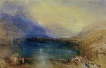 Zuger See / Aquarell v. W.Turner by klassik-art