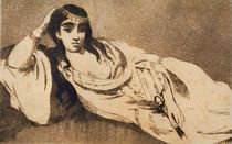 Edouard Manet, Odaliske by klassik art