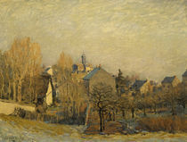 A.Sisley, Rauhreif in Louveciennes by klassik art