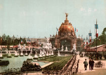 Paris, Weltausstellung 1889 / Photochrom von AKG  Images