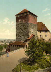 Nuernberg, Burg / Fuenfeckiger Turm /Foto by klassik-art