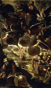 Tintoretto, Christi Himmelfahrt von klassik art