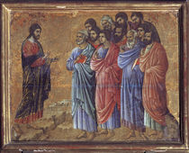 Duccio, Christus erscheint Juengern von klassik art