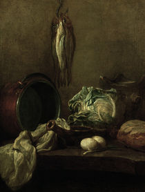 J.B.S.Chardin, Stillleben mit Kessel by klassik art