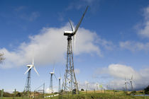 Wind turbines in a field, Arenal Lake, Guanacaste, Costa Rica von Panoramic Images
