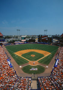 Mets Game at Shea Stadium von Panoramic Images