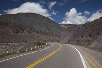 Road leading towards Salinas Grandes von Panoramic Images
