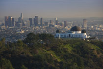 Observatory on a hill near downtown by Panoramic Images