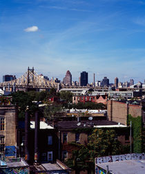 Buildings in a city, Brooklyn, New York City, New York State, USA von Panoramic Images